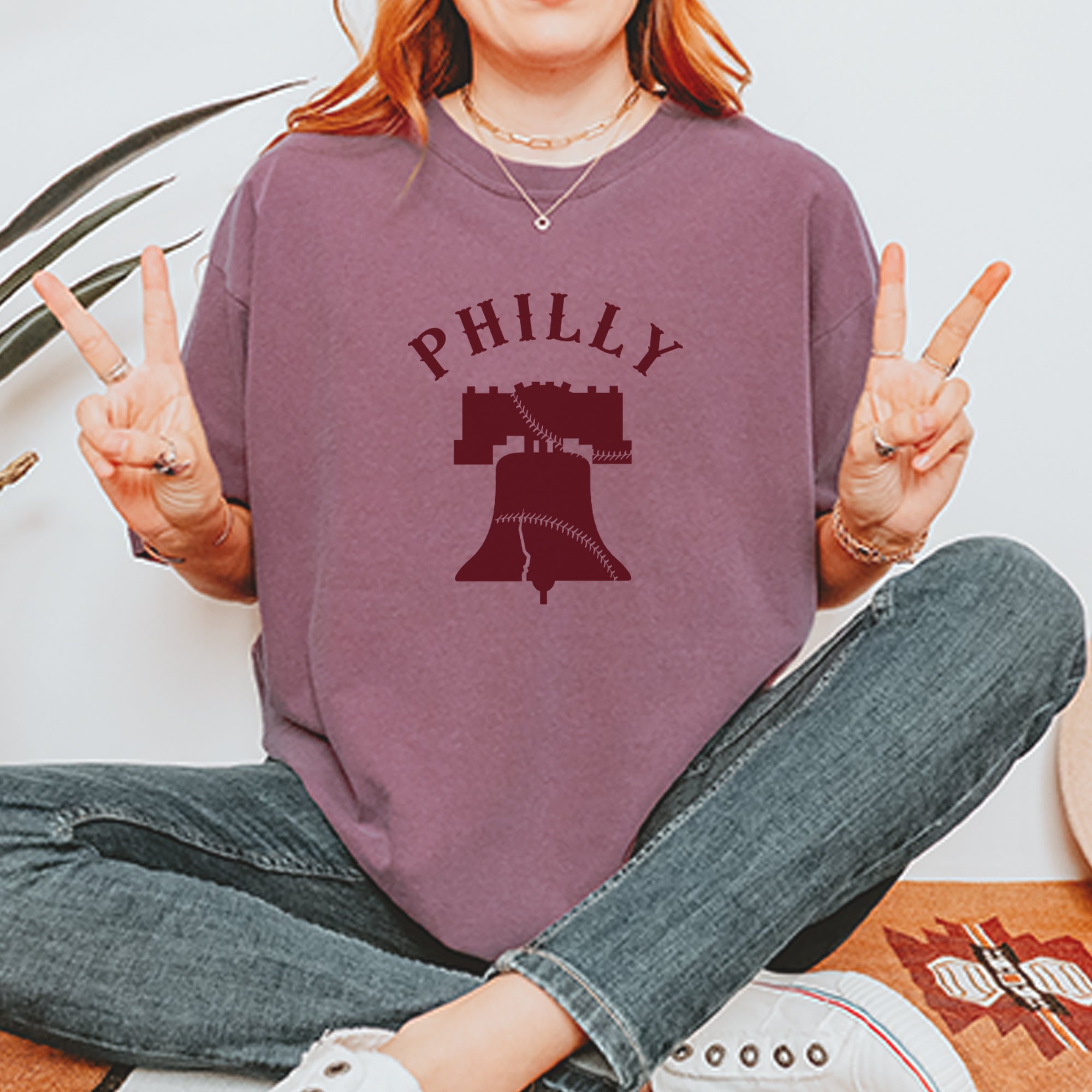 Philly Cracked Liberty Bell Vintage Soft Unisex T-shirt 