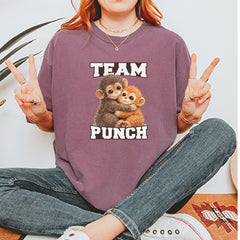 Team Punch Panchi-kun Monkey Vintage Soft Unisex T-shirt 