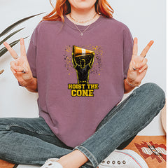 Hoist The Cone Pittsburgh Pride Vintage Soft Unisex T-shirt 