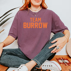Team Burrow Cincinnati Vintage Soft Unisex T-shirt 