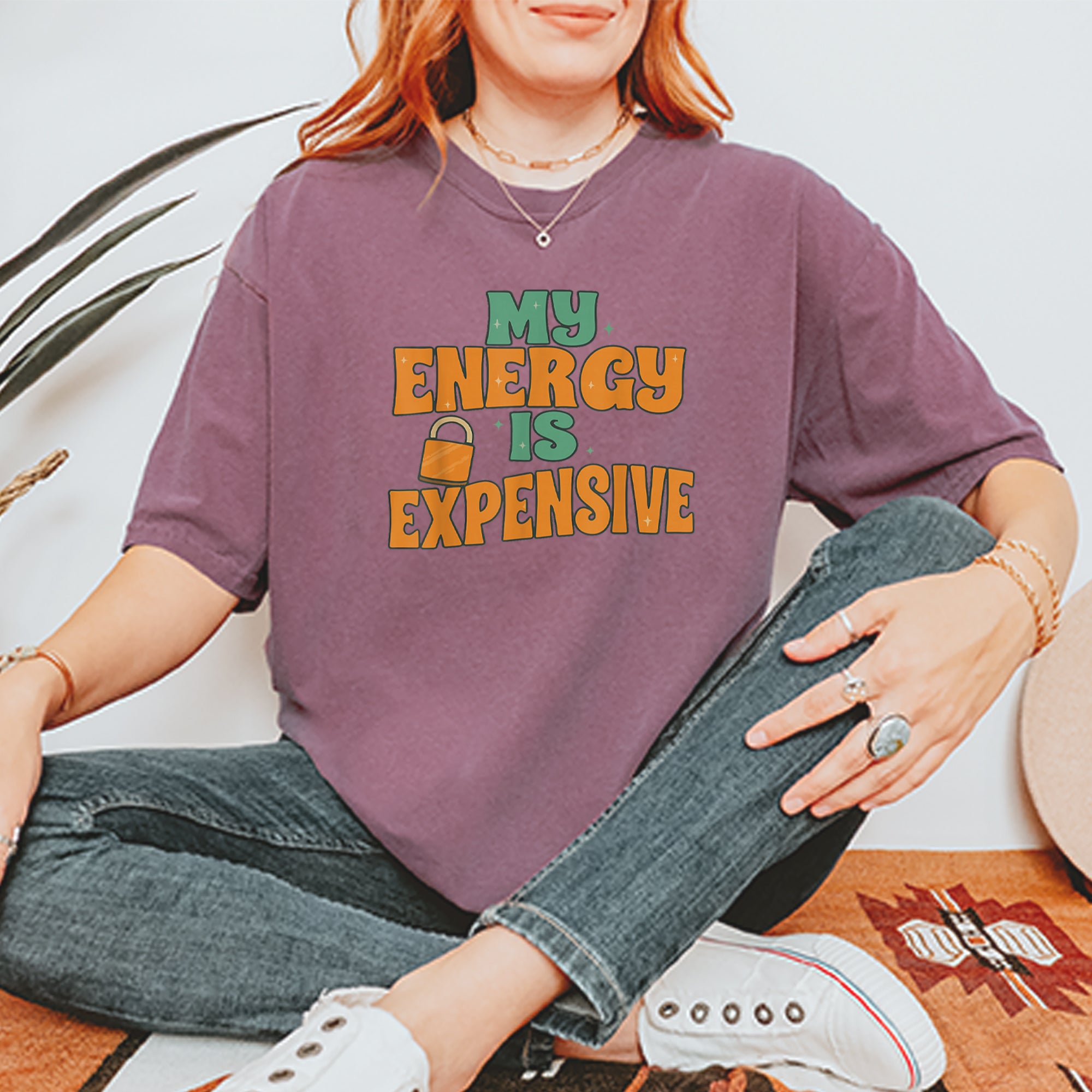 My Energy Is Expensive Self-Care Vintage Soft Unisex T-shirt 