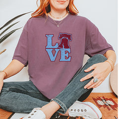 Love Philly Liberty Bell Vintage Soft Unisex T-shirt 