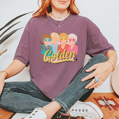 Stay Golden Girls Retro Vintage Soft Unisex T-shirt 