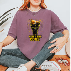 Hoist The Cone Pittsburgh Pride Vintage Soft Unisex T-shirt 