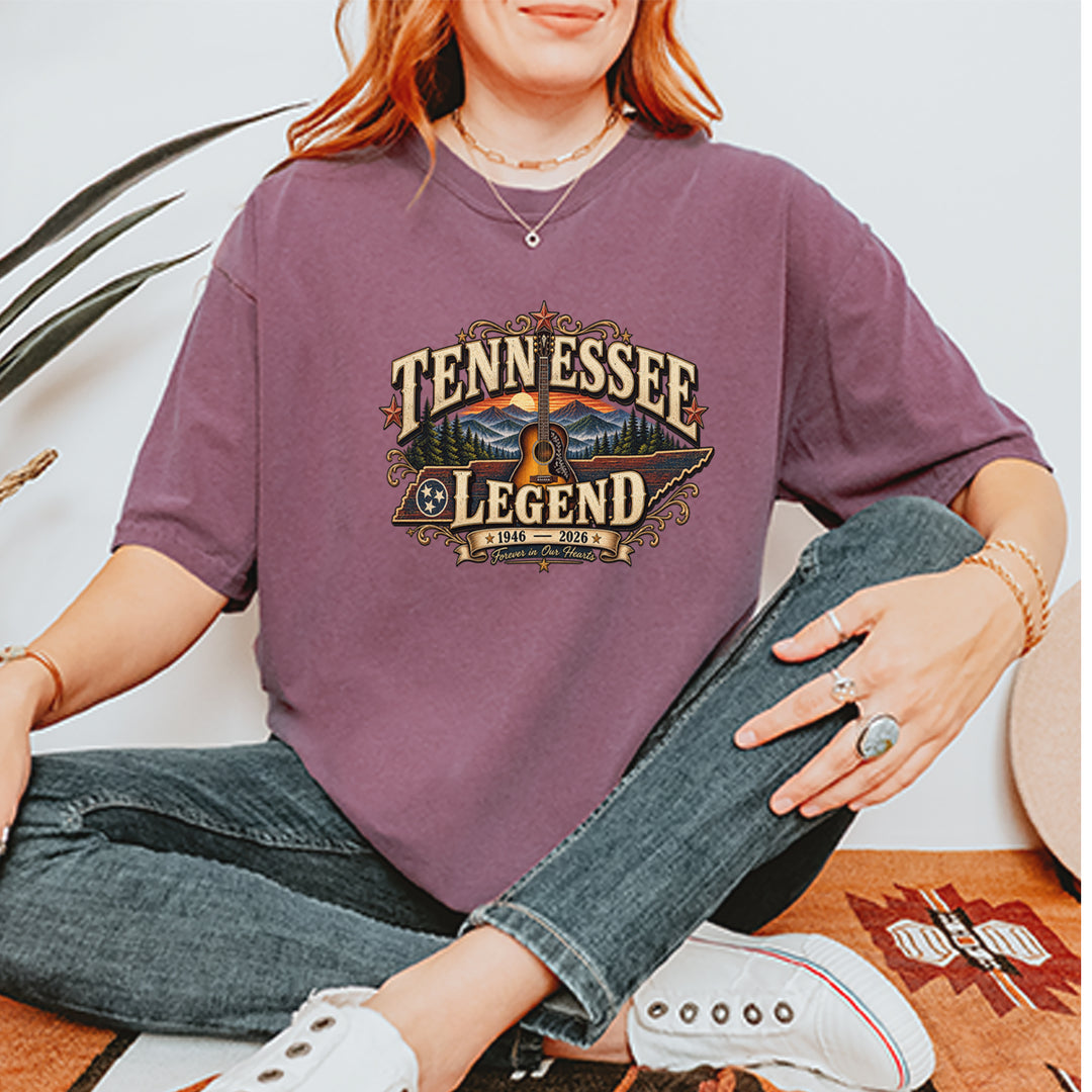 Tennessee Legend Country Music Dolly Vintage Soft Unisex T-shirt 