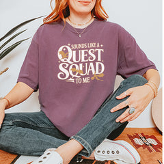 Sounds Like A Quest Squad To Me Empyrean Vintage Soft Unisex T-shirt 