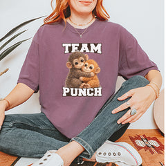 Team Punch Panchi-kun Monkey Vintage Soft Unisex T-shirt 