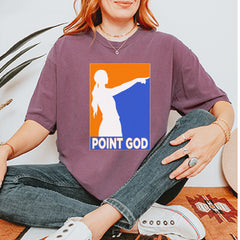 Point God Cunningham Basketball Pointing Meme  Vintage Soft Unisex T-shirt 