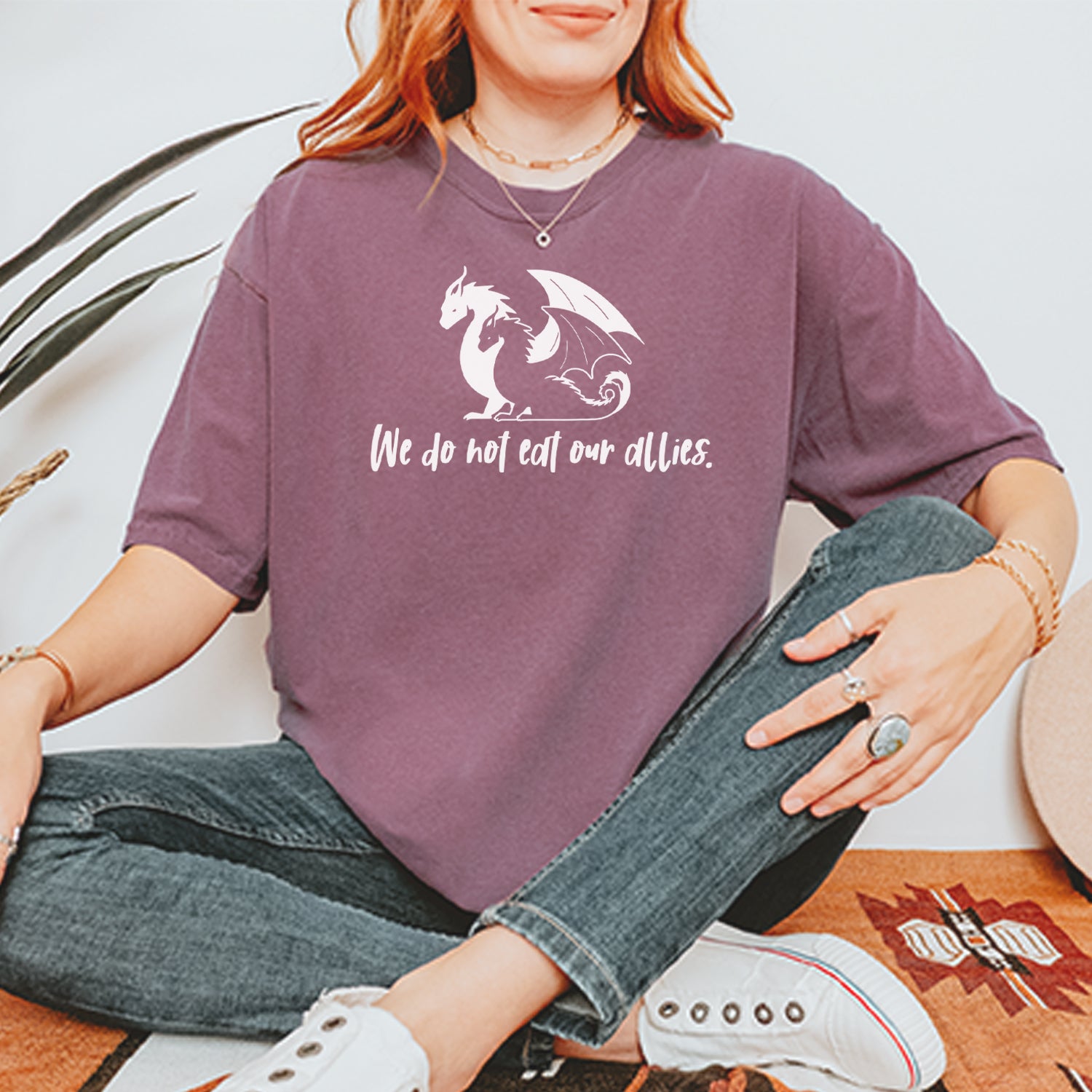 We Do Not Eat Our Allies Fourth Wing Basgiath Vintage Soft Unisex T-shirt 