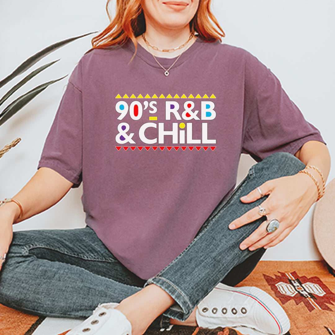90s R&B and Chill Retro Throwback Vintage Soft Unisex T-shirt 