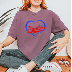 Benito Heart Puerto Rico Vintage Soft Unisex T-shirt 