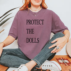 Protect The Dolls Equal Rights Vintage Soft Unisex T-shirt 