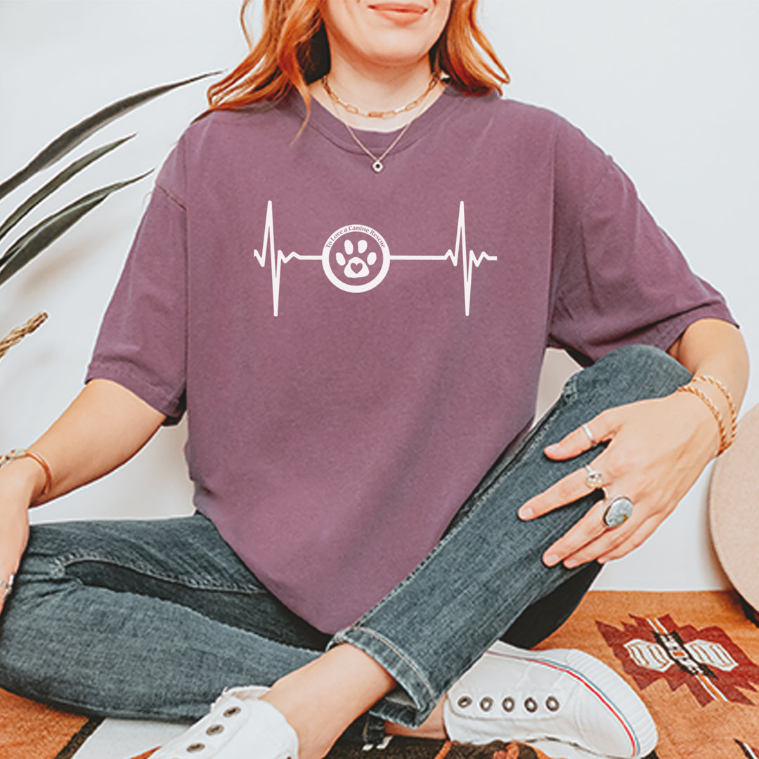 TLC Rescue Heartbeat Vintage Soft Unisex T-shirt 