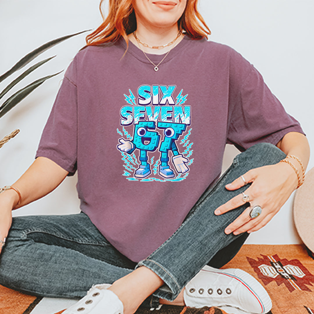 67 Brainrot Meme Slang Vintage Soft Unisex T-shirt 