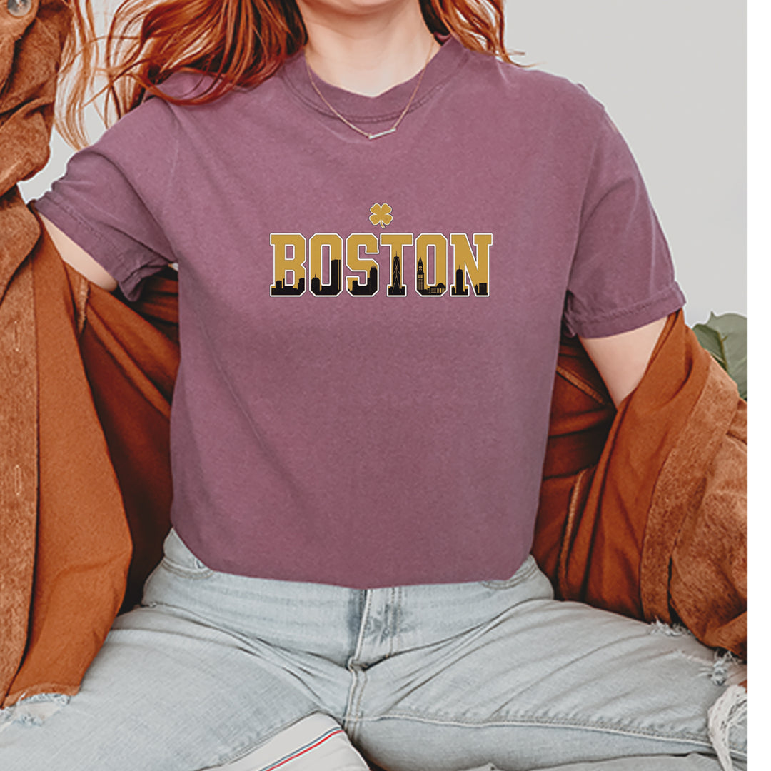 Boston City Pride Irish Vintage Soft Unisex T-shirt 