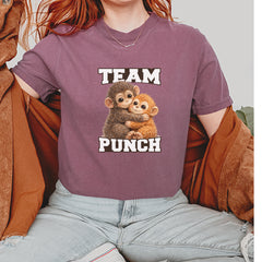 Team Punch Panchi-kun Monkey Vintage Soft Unisex T-shirt 