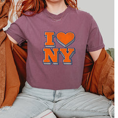 New York City Pride Heart Vintage Soft Unisex T-shirt 