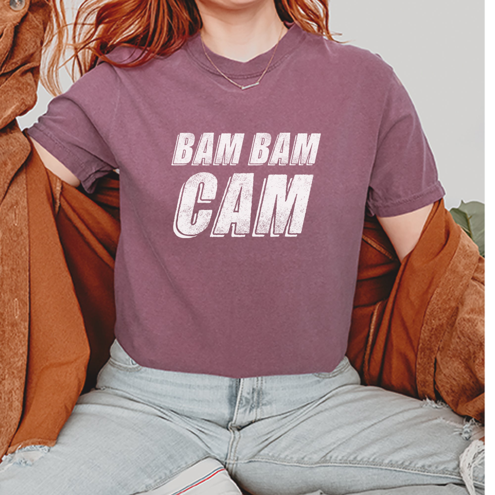 Bam Bam Cam Vintage Soft Unisex T-shirt 