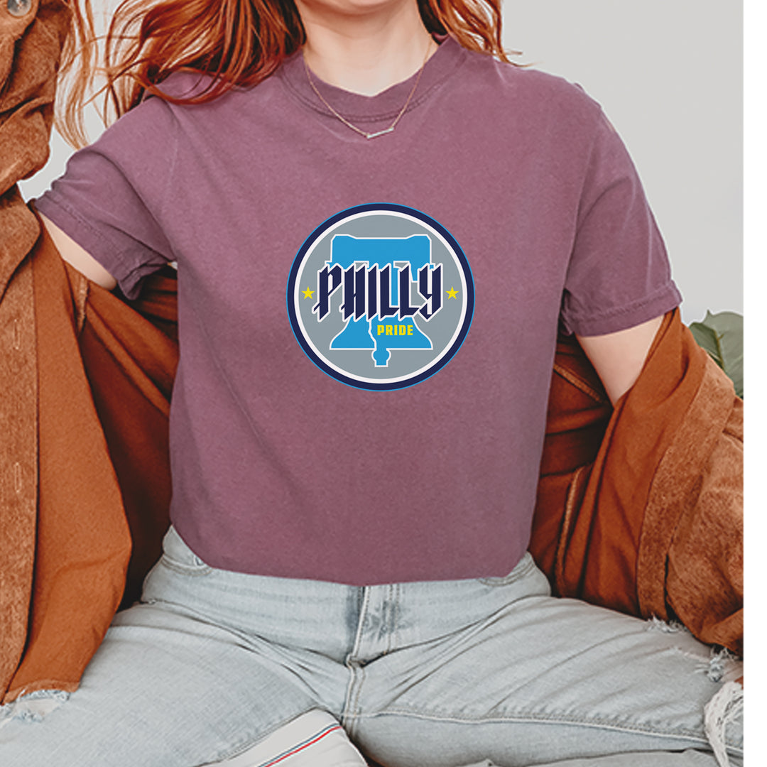 Philly Pride Liberty Bell Vintage Soft Unisex T-shirt 
