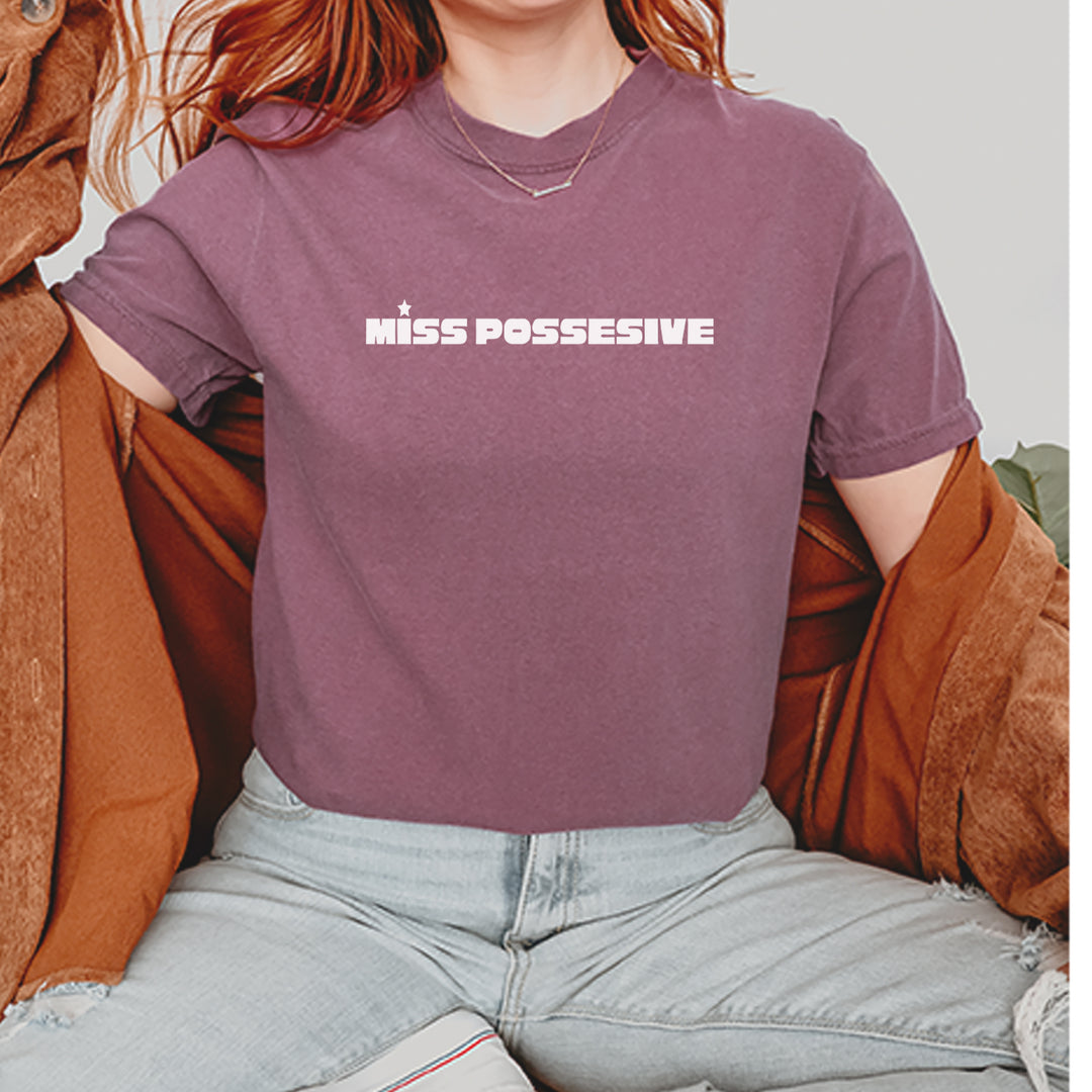 Miss Possessive Music Vintage Soft Unisex T-shirt 