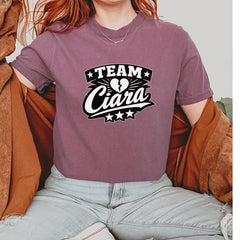 Team Ciara Scamanda Broken Heart Vintage Soft Unisex T-shirt 