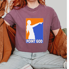 Point God Cunningham Basketball Pointing Meme  Vintage Soft Unisex T-shirt 