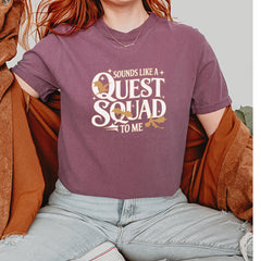 Sounds Like A Quest Squad To Me Empyrean Vintage Soft Unisex T-shirt 