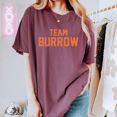 Team Burrow Cincinnati Vintage Soft Unisex T-shirt 
