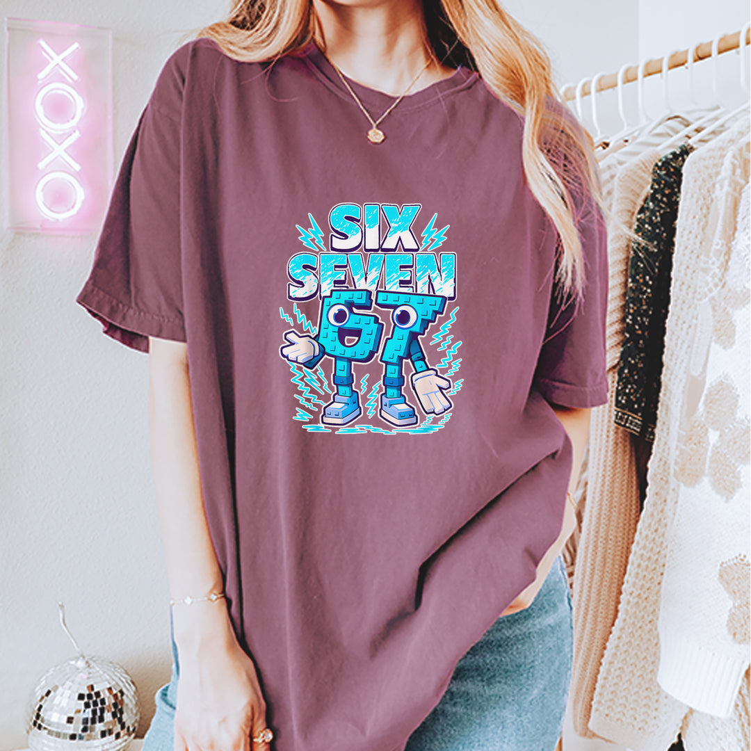 67 Brainrot Meme Slang Vintage Soft Unisex T-shirt 