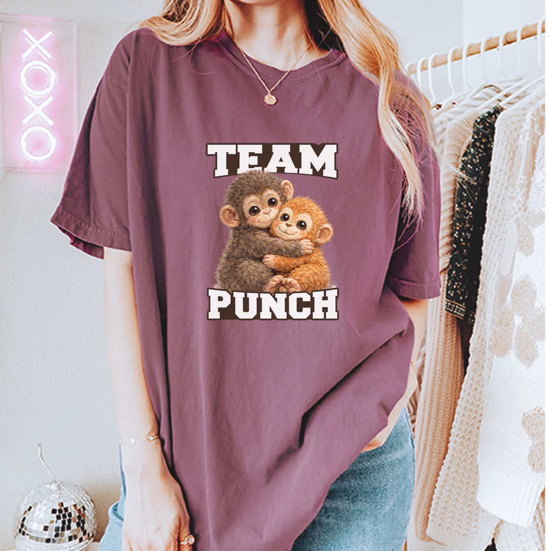 Team Punch Panchi-kun Monkey Vintage Soft Unisex T-shirt 