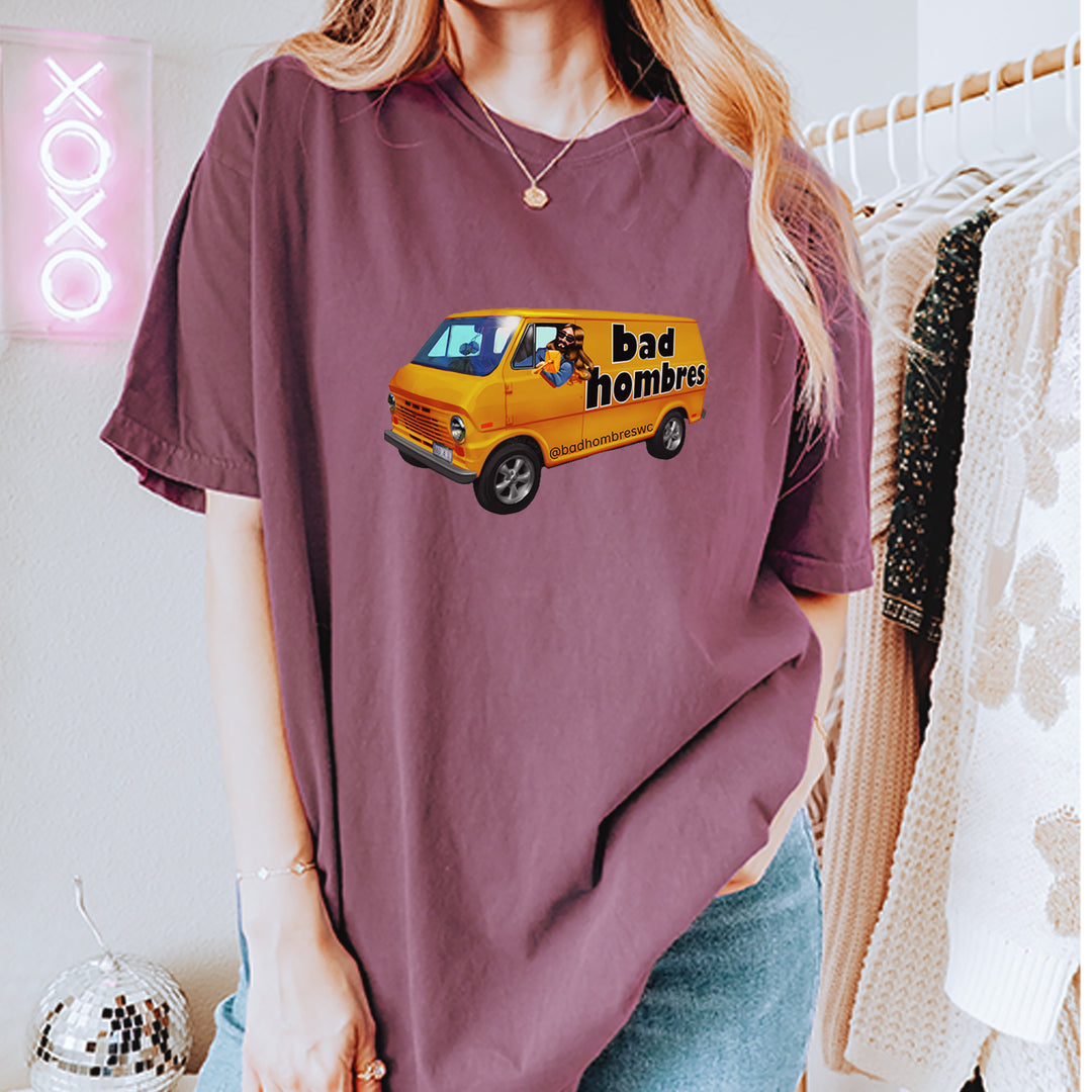 Bad Hombres Van West Chester Band Vintage Soft Unisex T-shirt 