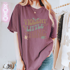 Violent Little Thing Dragon Vintage Soft Unisex T-shirt 