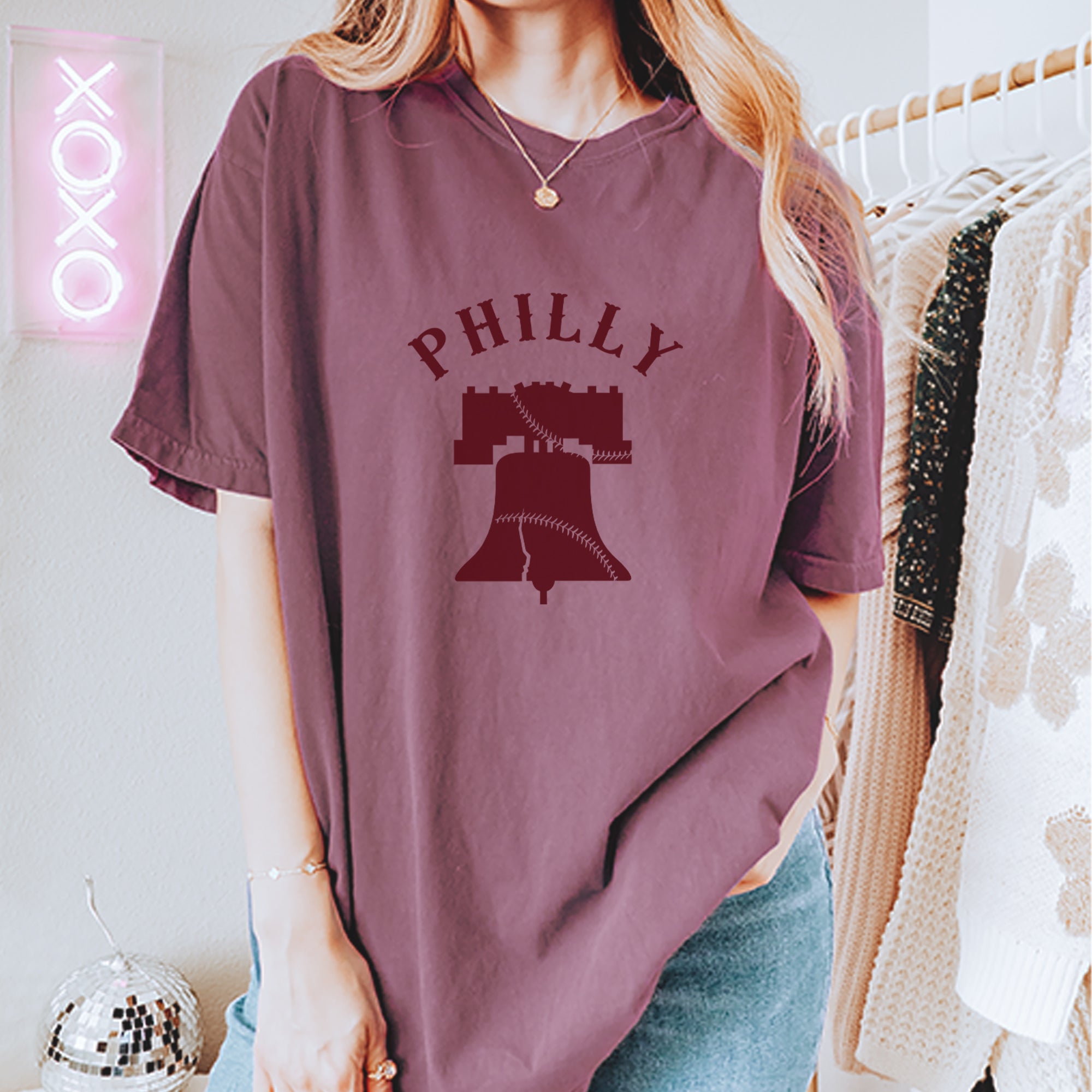 Philly Cracked Liberty Bell Vintage Soft Unisex T-shirt 
