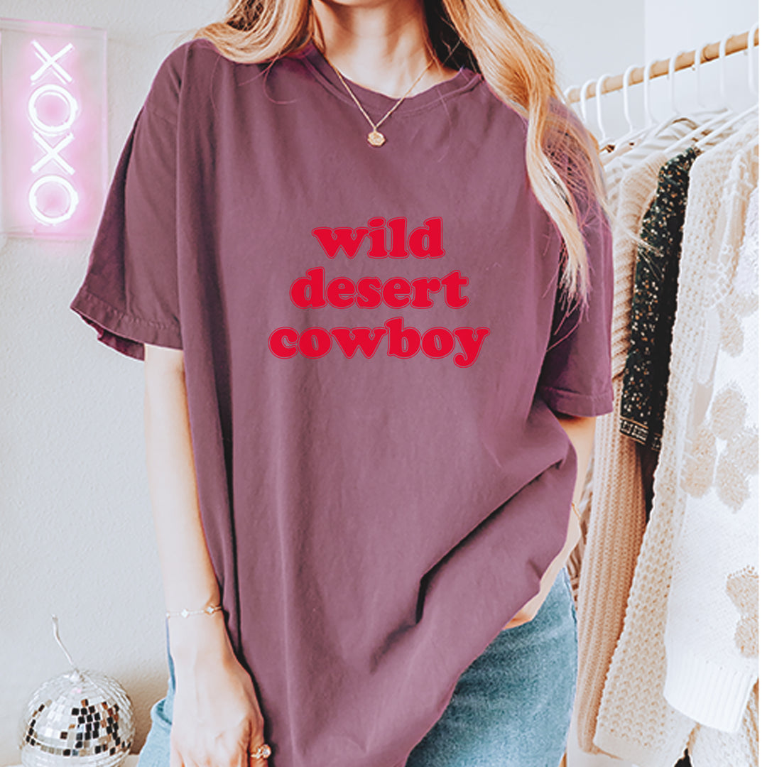 Wild Desert Cowboy Country Vintage Soft Unisex T-shirt 