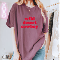 Wild Desert Cowboy Country Vintage Soft Unisex T-shirt 