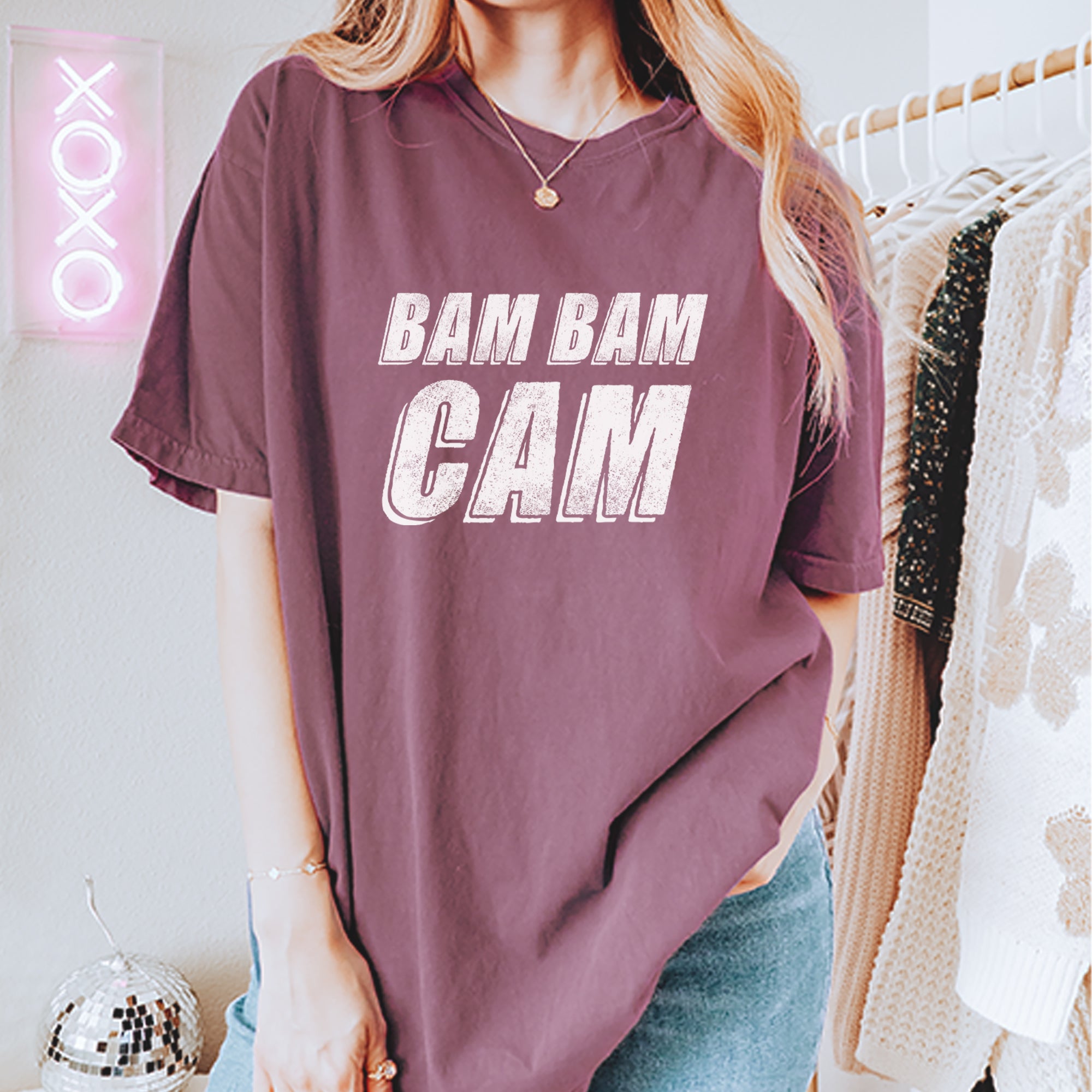 Bam Bam Cam Vintage Soft Unisex T-shirt 