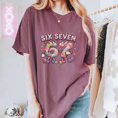 67 Candy Swirl Meme Vintage Soft Unisex T-shirt 