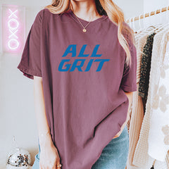 All Grit Detroit Football Vintage Soft Unisex T-shirt 
