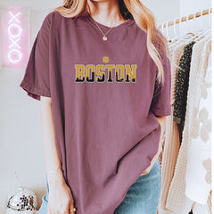 Boston City Pride Irish Vintage Soft Unisex T-shirt 
