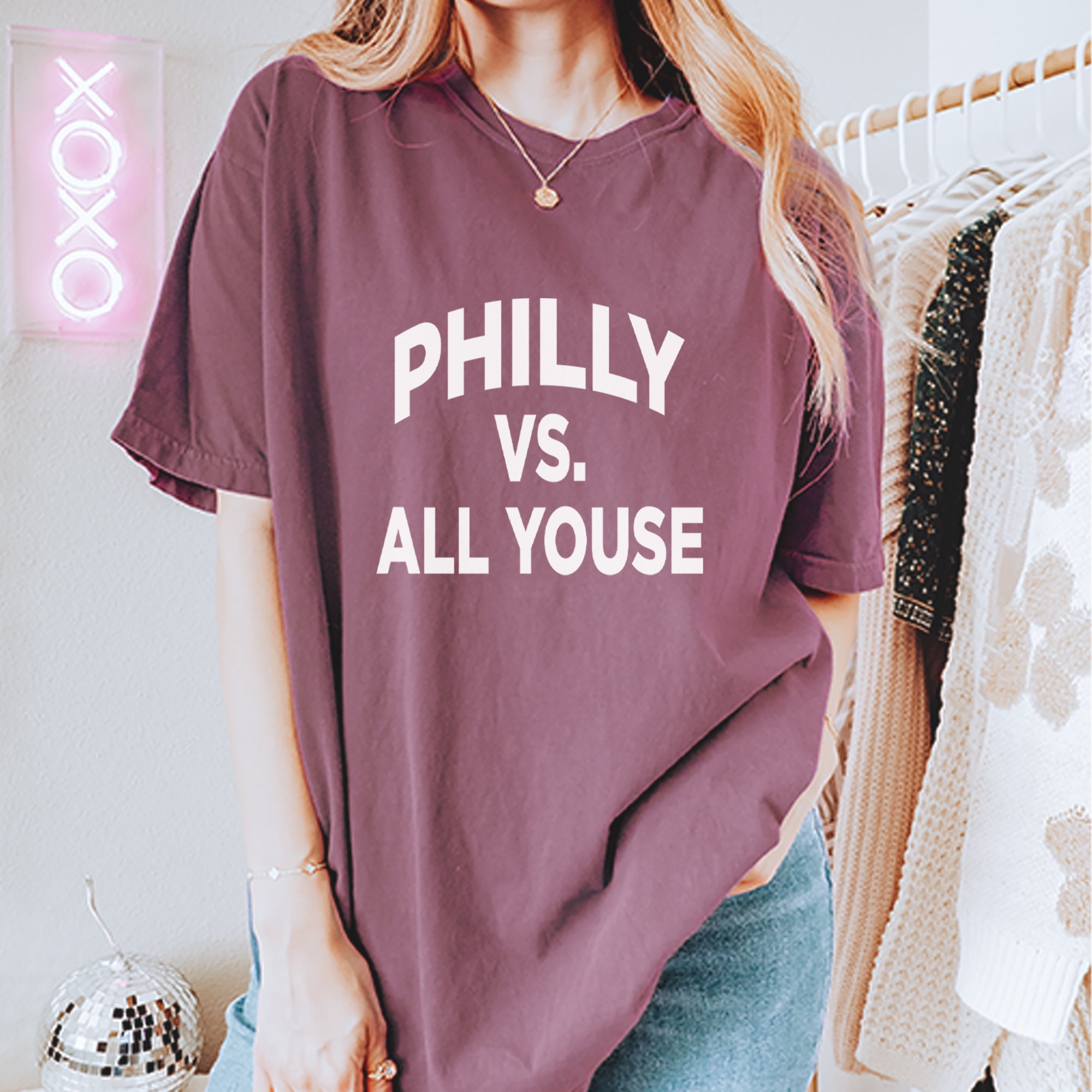 Philly Vs. All Youse Philly Thing Vintage Soft Unisex T-shirt 