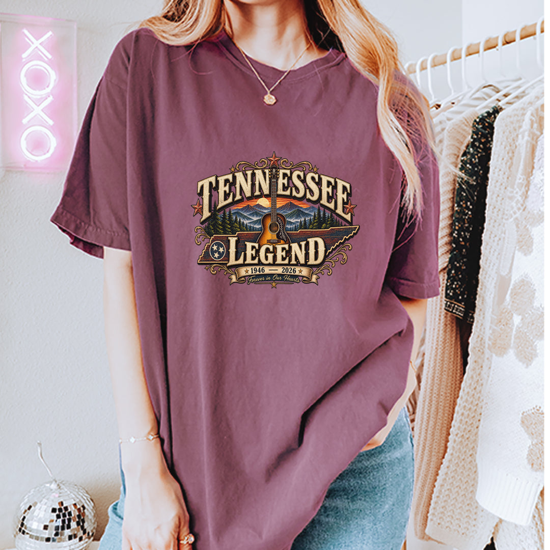 Tennessee Legend Country Music Dolly Vintage Soft Unisex T-shirt 