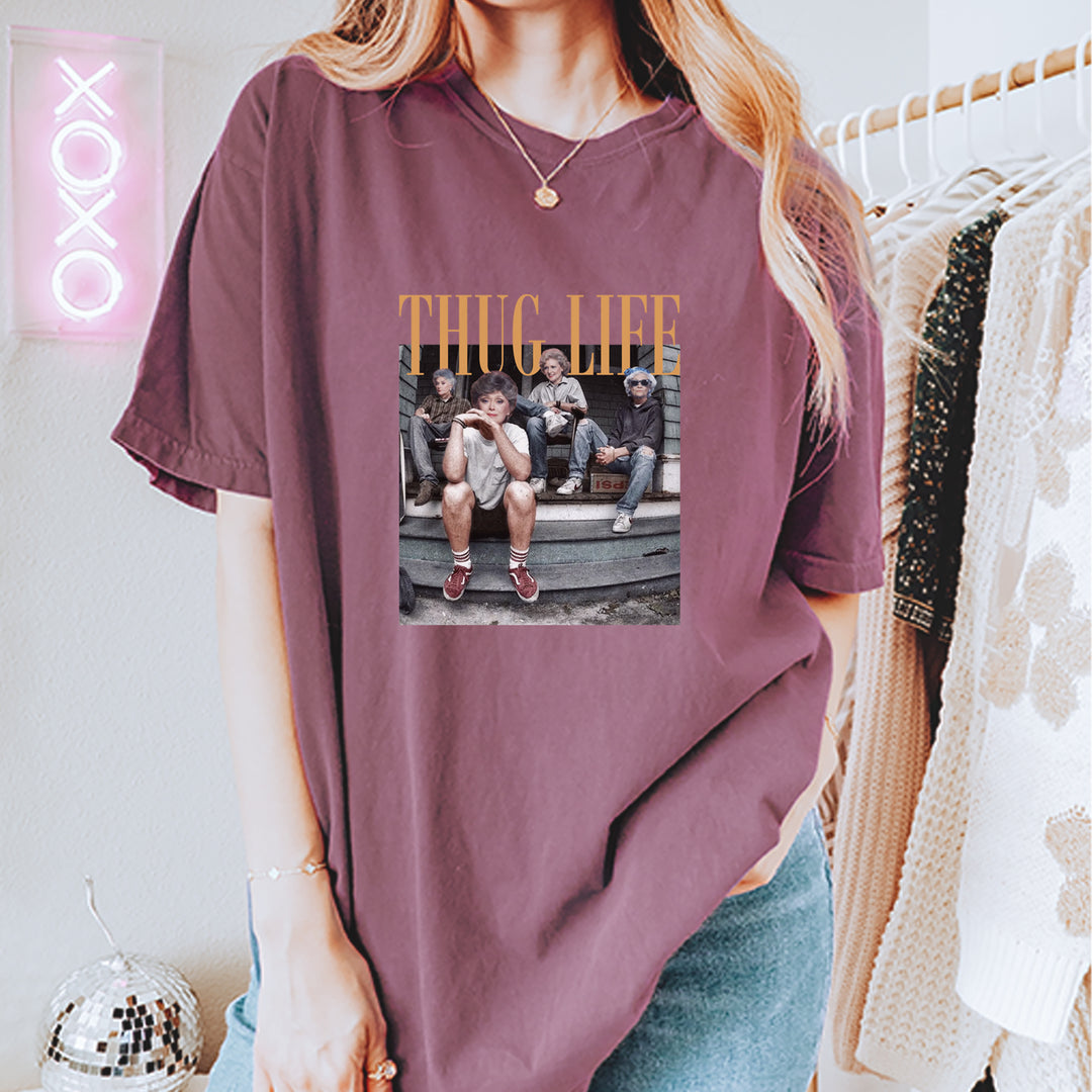 Golden Girls Thug Life Street Vintage Soft Unisex T-shirt 