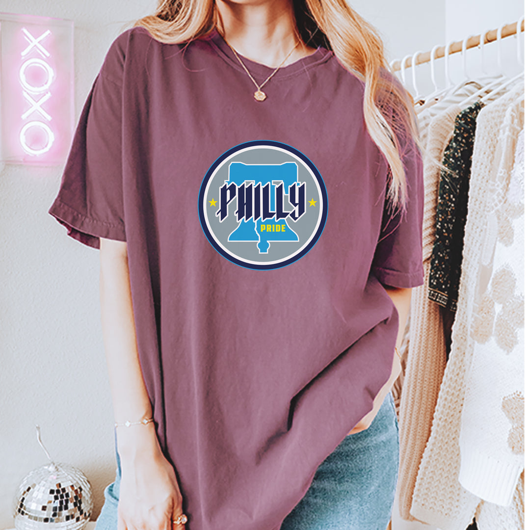 Philly Pride Liberty Bell Vintage Soft Unisex T-shirt 