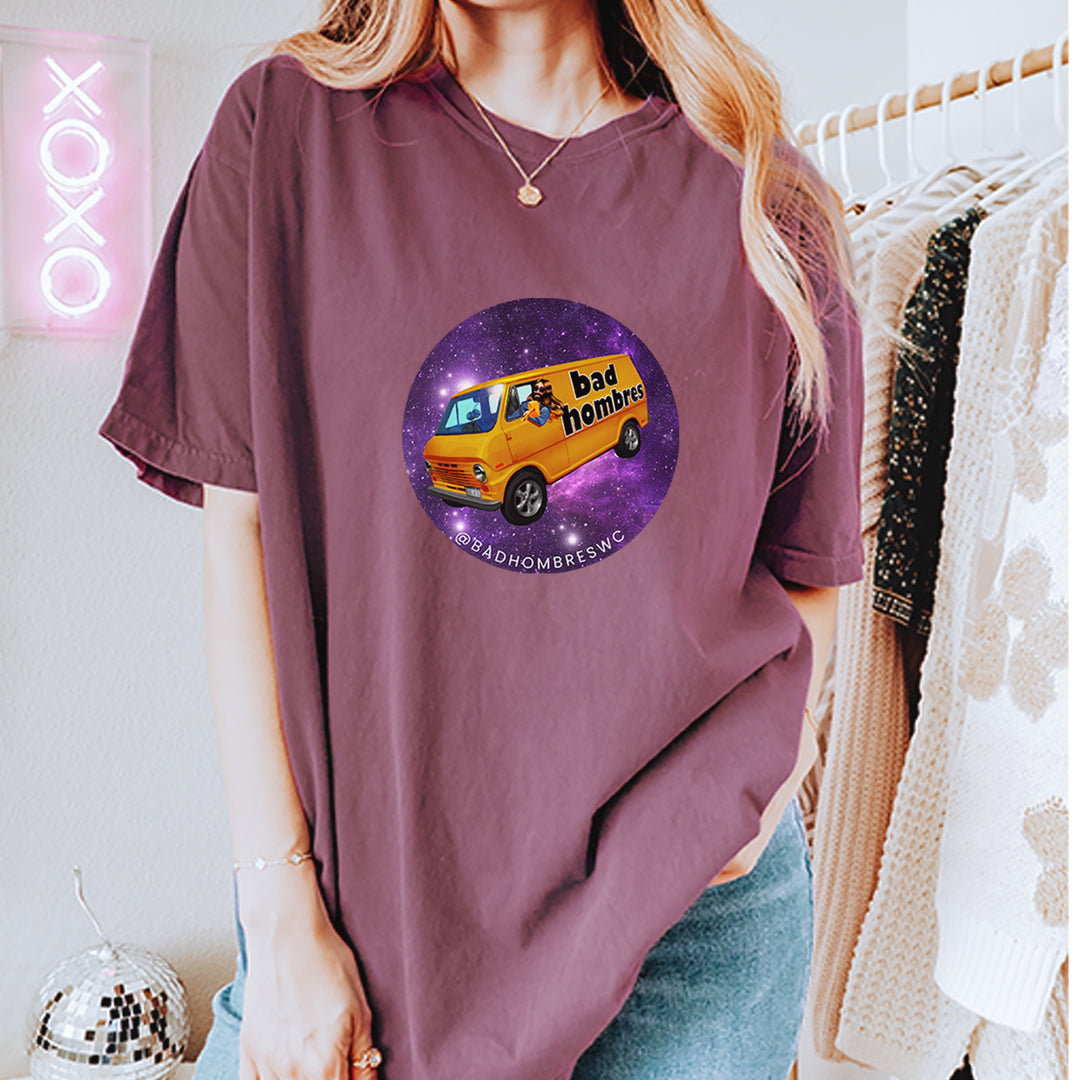 Bad Hombres Space West Chester Band Vintage Soft Unisex T-shirt 