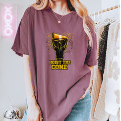 Hoist The Cone Pittsburgh Pride Vintage Soft Unisex T-shirt 