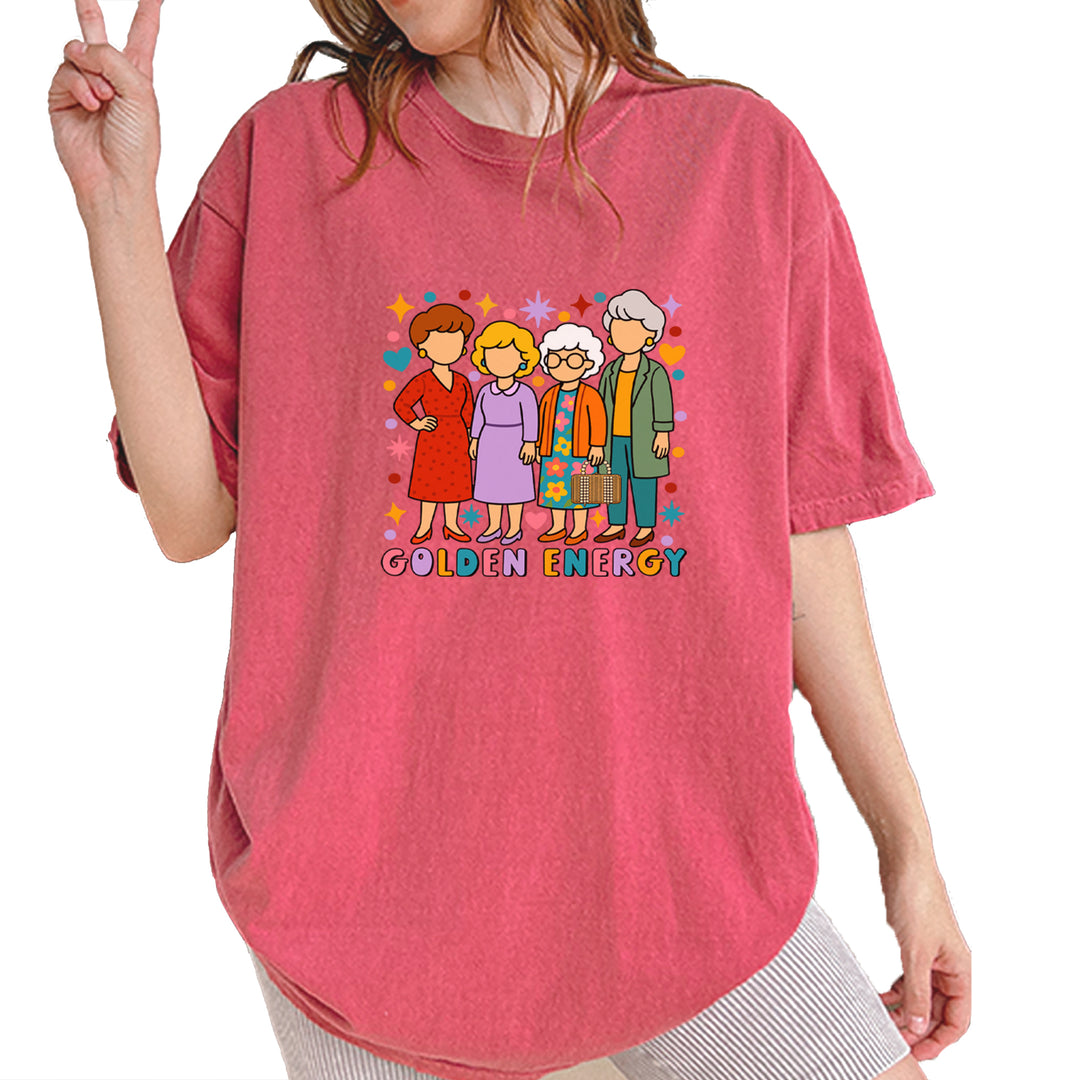 Golden Forever Golden Girls Vintage Soft Unisex T-shirt Brick