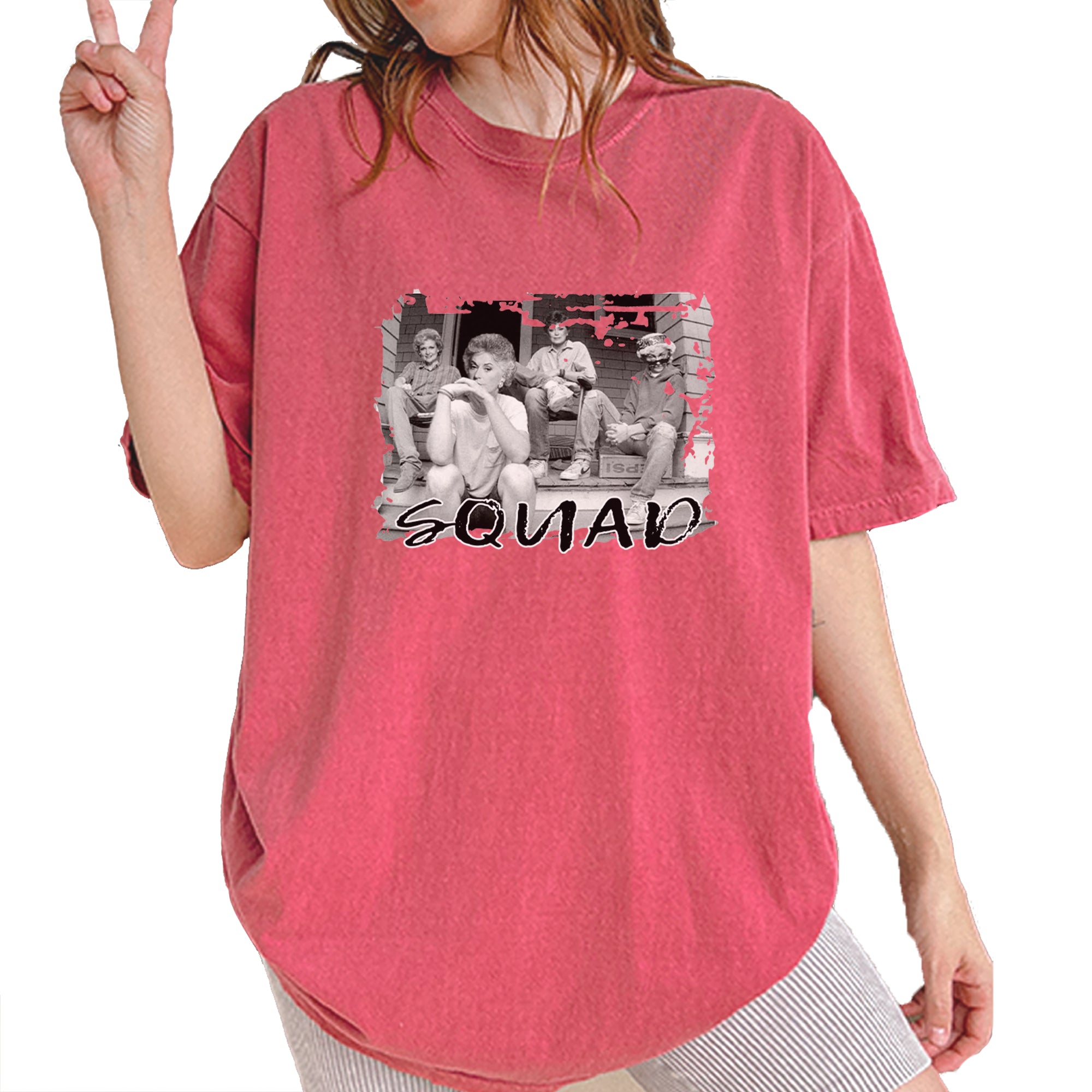 Squad Golden Girls Vintage Soft Unisex T-shirt Brick