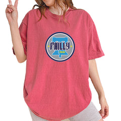 Philly Pride Liberty Bell Vintage Soft Unisex T-shirt Brick