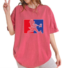 Batter Up Philly Baseball Phan Vintage Soft Unisex T-shirt Brick