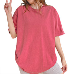 Basics - Pure &amp; Simple Blank Apparel Vintage Soft Unisex T-shirt Brick